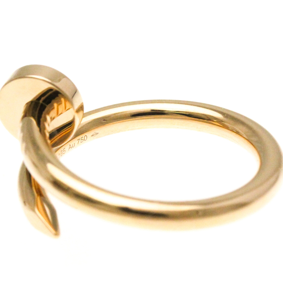 CARTIER Pink Gold (18K) No Stone Band Ring Size 7.25 #55 - Picture 7 of 9